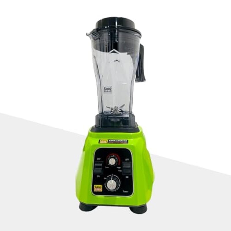 خلاط ومطحنة عصائر EASY COOK MH15 Hardfighter بقوة 1500 واط | خلاط تجاري قوي | خلاط عالي السرعة للمقاهي والمطاعم | أداء 4x | أخضر أحمر أسود