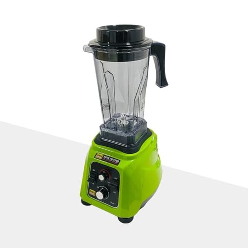 خلاط ومطحنة عصائر EASY COOK MH15 Hardfighter بقوة 1500 واط | خلاط تجاري قوي | خلاط عالي السرعة للمقاهي والمطاعم | أداء 4x | أخضر أحمر أسود