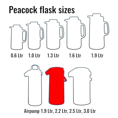 Original Japan Vacuum Airpot Pump Flask | Stainless Steel Hot & Cold Thermos with Easy Push Pump | Tea, Coffee, Karak & Hot Water | Majlis, Home & Office